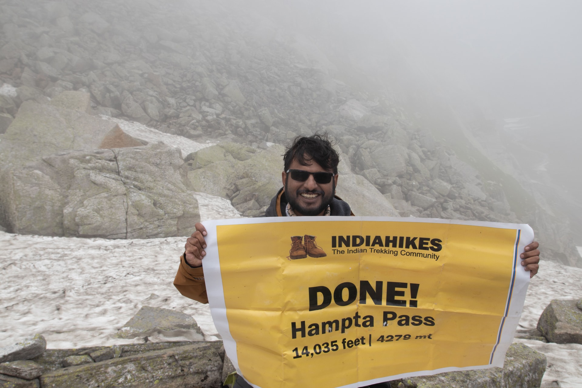 Victory at 14,000 Feet — The Monsoon Diaries: Walking the Cloud-Line at Hampta Pass