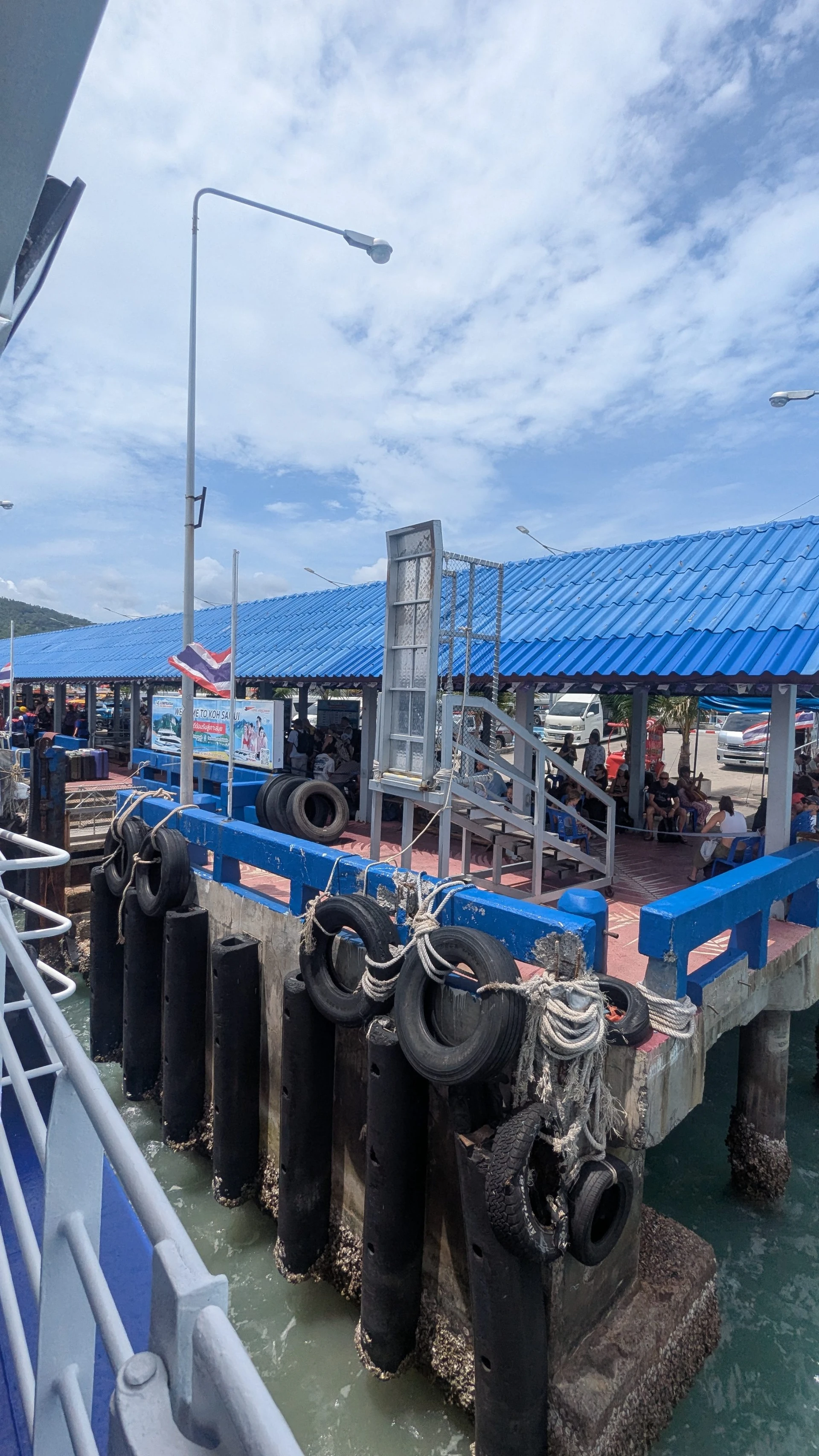 Ferry crossing between the Thai islands