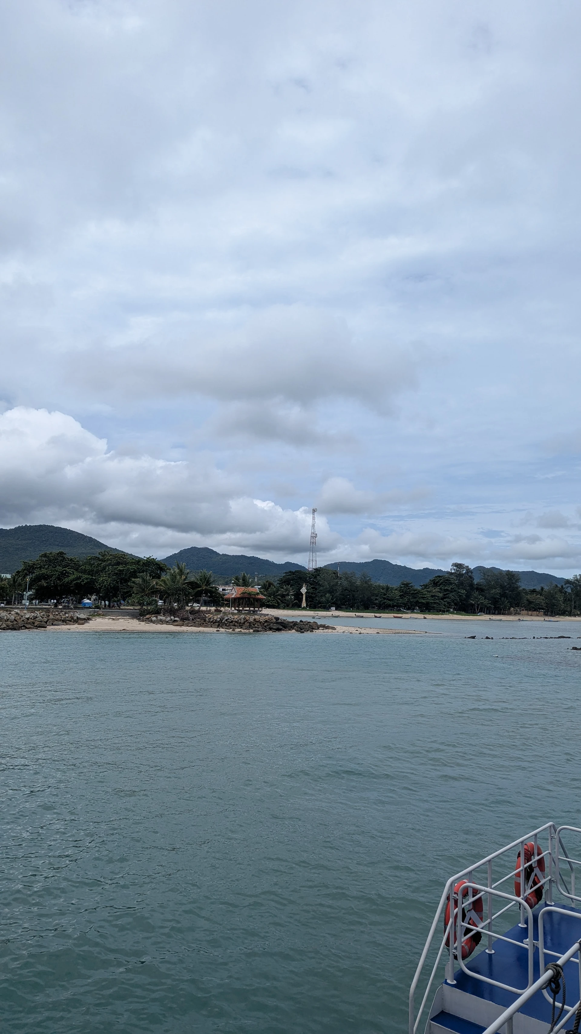 Raja Ferry at Thong Sala pier, Koh Phangan — island connections that run to schedule